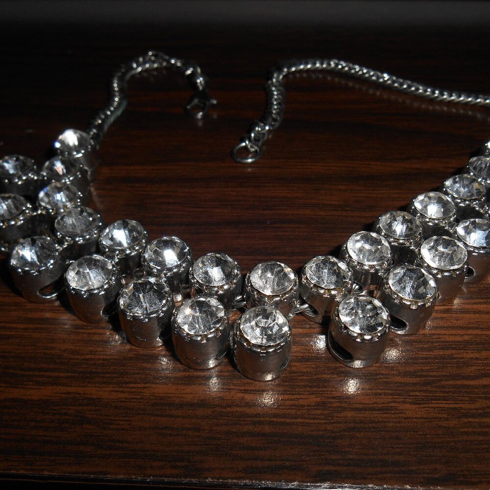 FASHION JEWELRY RHINSTONE BEADS NECKLACE